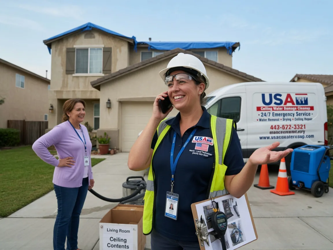 Ceiling Water Damage Restoration Howe, TX FAQs